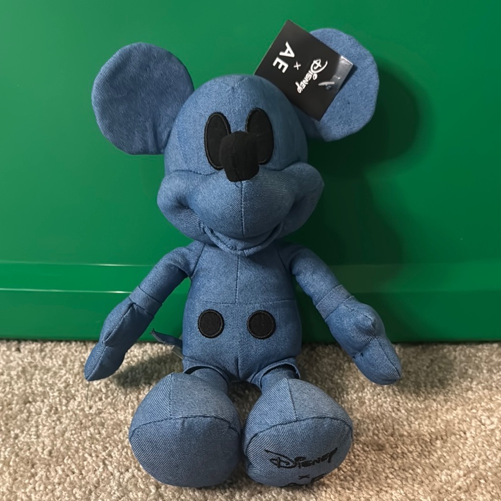 Disney Blue Plush Toy